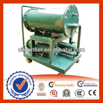 Coalescence-separation oil purifier for diesel oil, gasoline oil, fuel oil
